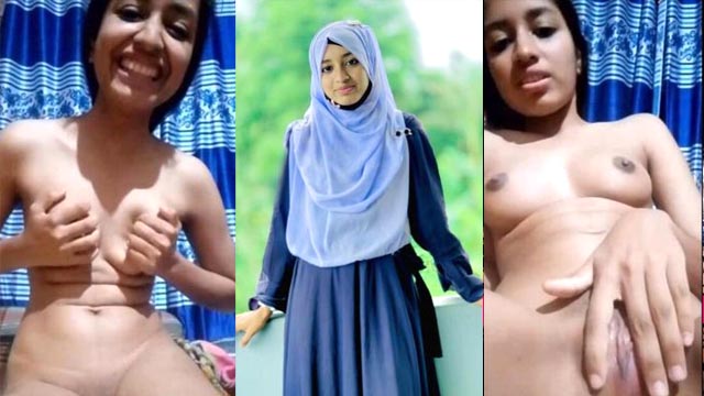 Cute Hijabi Girl Showing Bathing Rubbing Her Pussy Sex