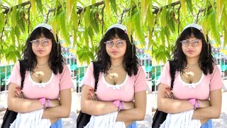Sexy Indian Gf Playing With Boobs Deep Blowjob
